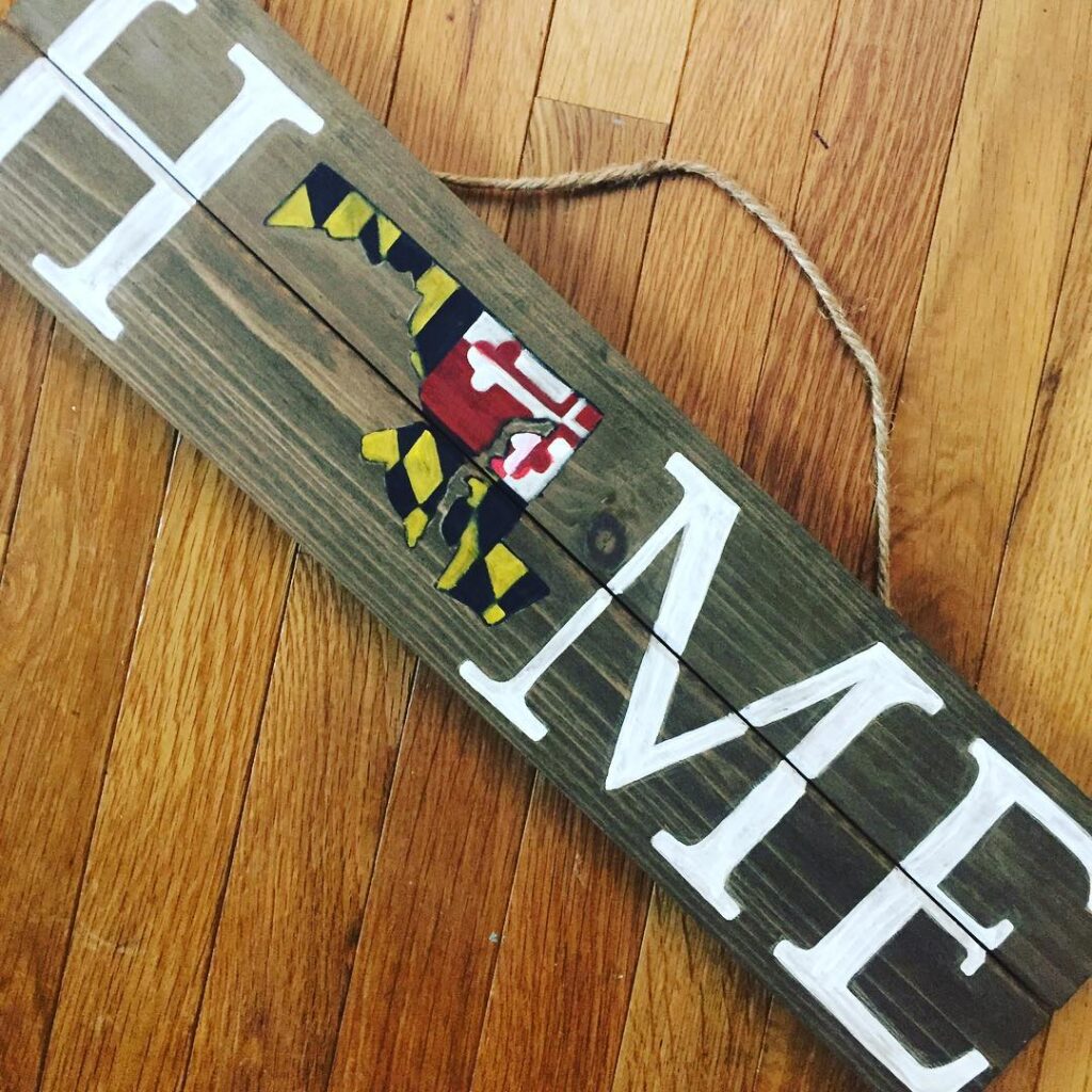 Custom MD Home Sign