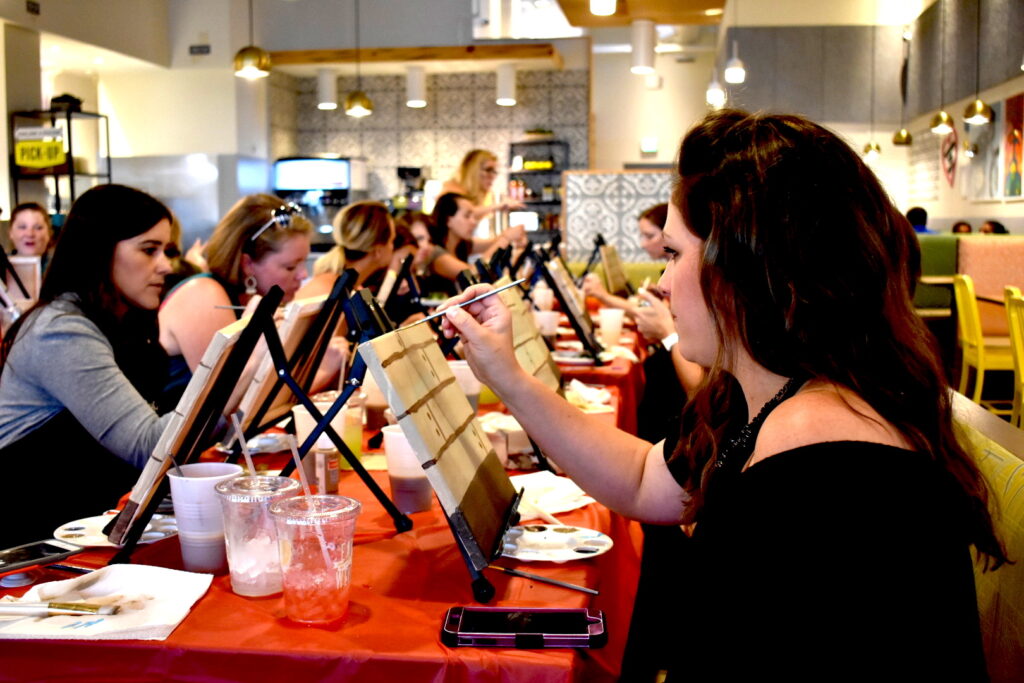 Restaurant Paint Party