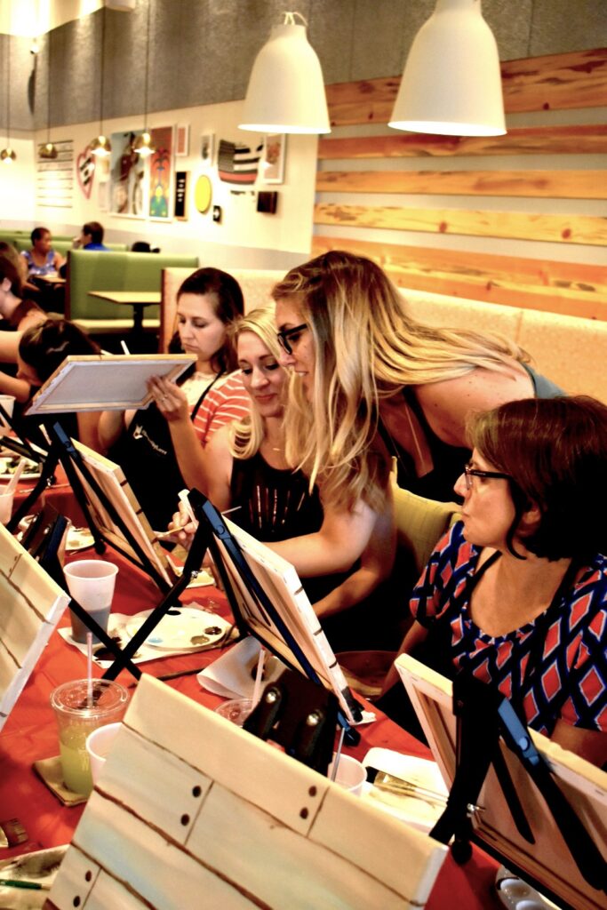 Teaching a Paint Party