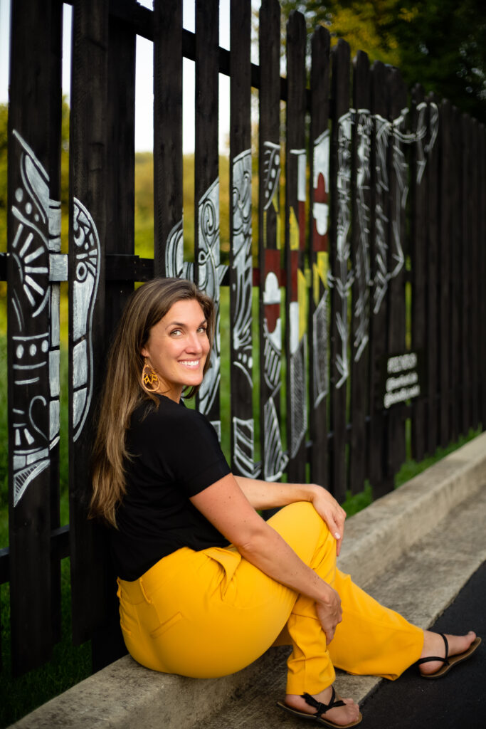 Black and Yellow Mural